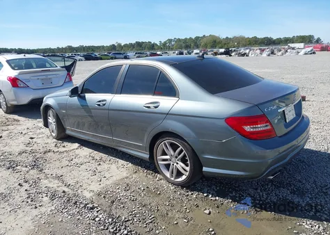 2012 Mercedes-Benz C 250 Luxury/Sport from USA, damaged, VIN WDDGF4HBXCR196608